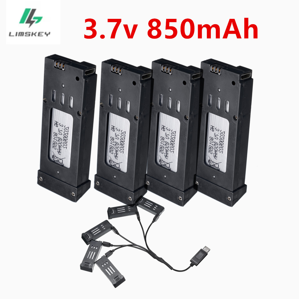 Eachine Drone E58 - Batteria RC per Drone 3.7V 850mAh