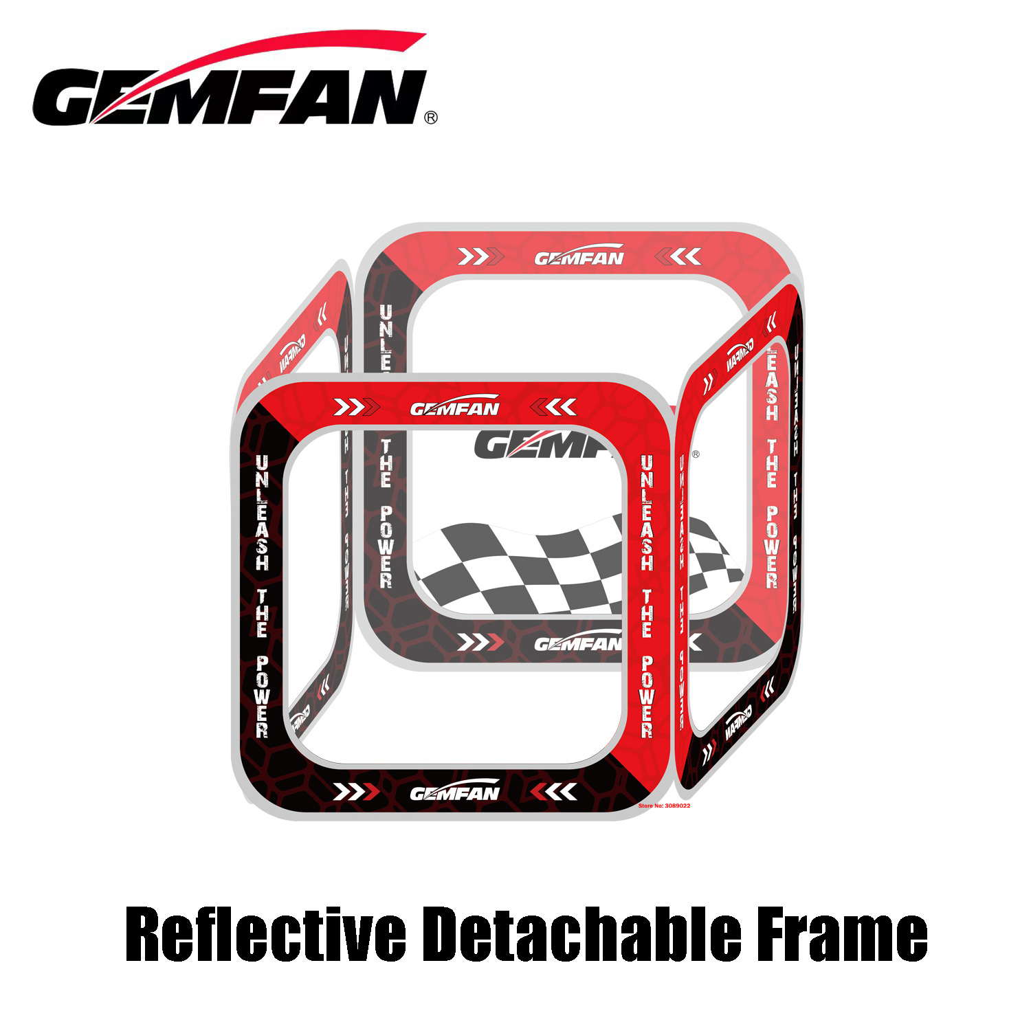 GEMFAN 80*80CM FPV Race Cube G - Drone Racing Flag recensione e prezzo