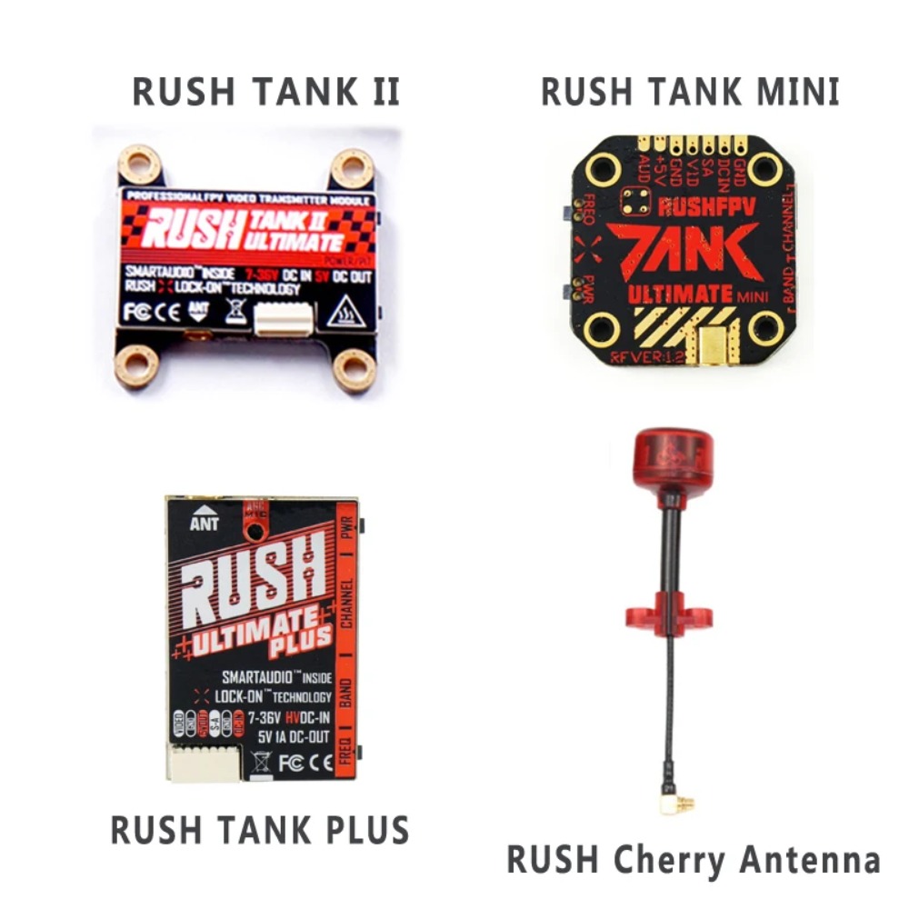 RUSH TANK Ultimate II/Mini/PLU - Drone Racing Antenna recensione e prezzo